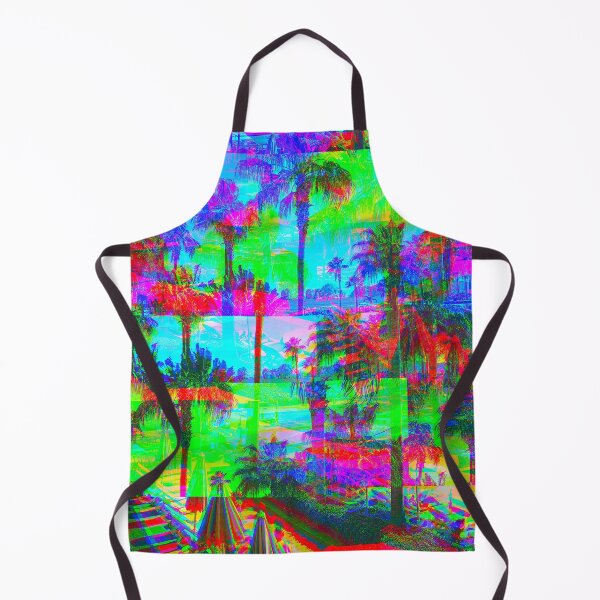 Item preview, Cancun Mexico Resort Trippy Glitch Art designed and sold by glitchhub.