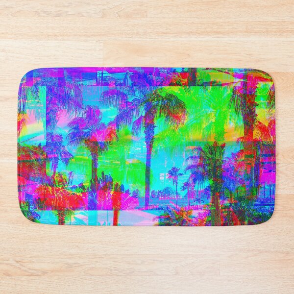 Item preview, Cancun Mexico Resort Trippy Glitch Art designed and sold by glitchhub.