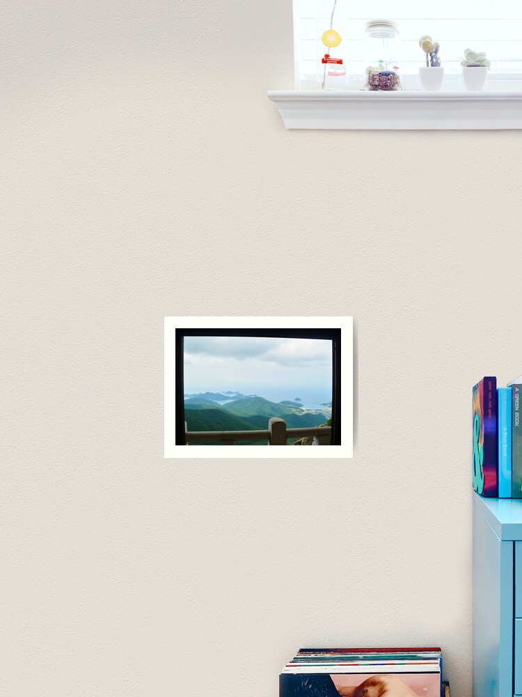 Thumbnail 2 of 3, Art Print, Peaceful Island Temple, Calming Wall Art, Printable Wall Art, Temple Photo, Buddhism Wall Art designed and sold by Inner-Peace-Art.