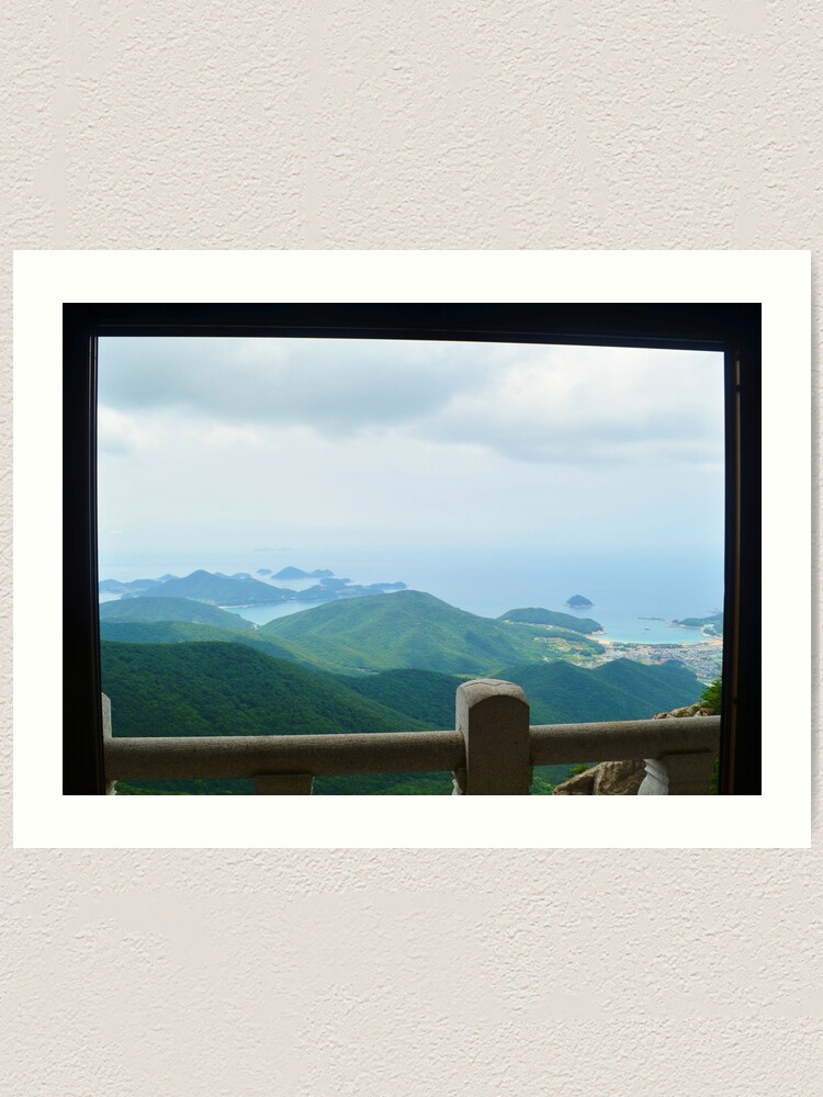 Thumbnail 1 of 3, Art Print, Peaceful Island Temple, Calming Wall Art, Printable Wall Art, Temple Photo, Buddhism Wall Art designed and sold by Inner-Peace-Art.