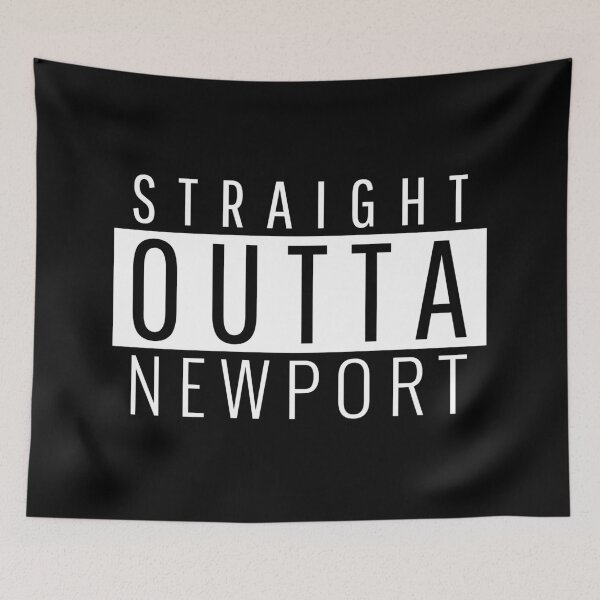 Item preview, Straight Outta Newport  designed and sold by Teelogic.