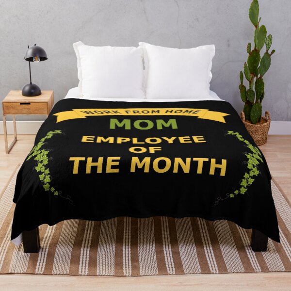 Item preview, Work From Home MOM Employee Of The Month designed and sold by pondemand.