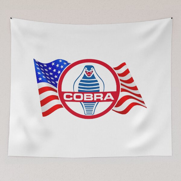 Item preview, COBRA SIGN AND US FLAG designed and sold by Aspretto.