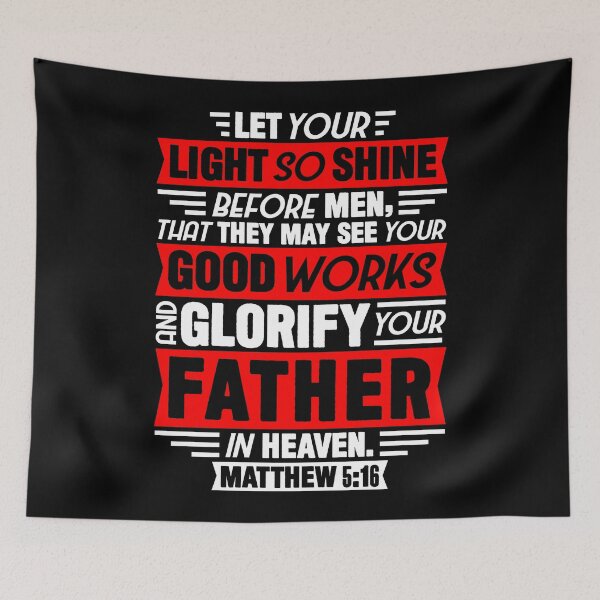Item preview, Matthew 5:16 designed and sold by plushism.
