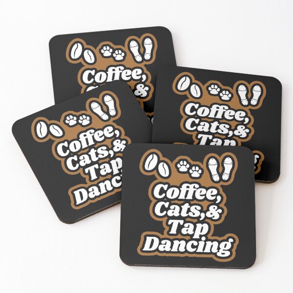 Artikelvorschau, Stepptanzgeschenk - Kaffeekatzen und Stepptanz 3 | Stepptanz verwandte Geschenke, Stepptanzschülergeschenk, Stepptanzlehrer entworfen und verkauft von TAP-DANCE-ART.
