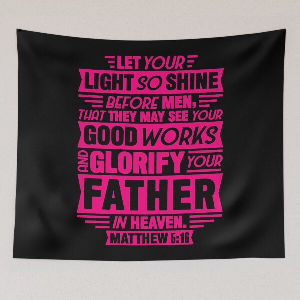 Item preview, Matthew 5:16 designed and sold by plushism.