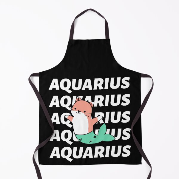 Item preview, Kawaii aquarius cat designed and sold by Hoetoons.