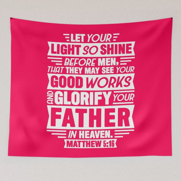 Item preview, Matthew 5:16 designed and sold by plushism.