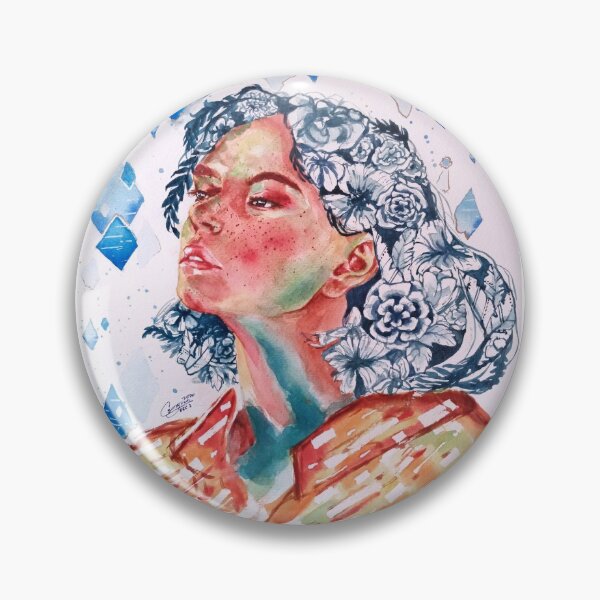 Item preview, "Finale" - Watercolor Portrait (with bg ver.) designed and sold by Czartistic.