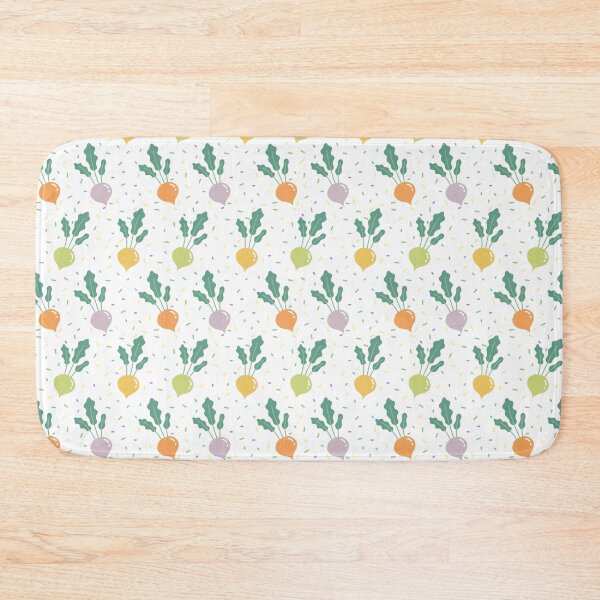 Item preview, Turnips PATTERN simple vegetable, vegan, summer fruit designed and sold by challengecafe.