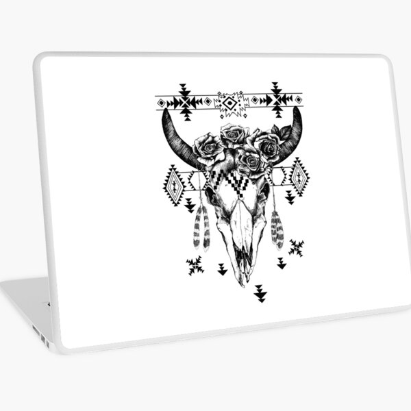 BOHO Cow Bull Skull - Cute BOHO Cow Awesome Gift For Women and Girls  Poster for Sale by Titmit