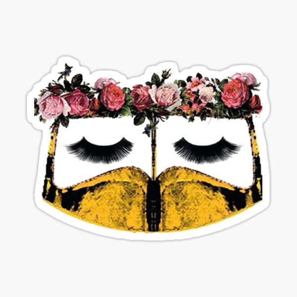 Arab lady burque style amazing gift for her Sticker