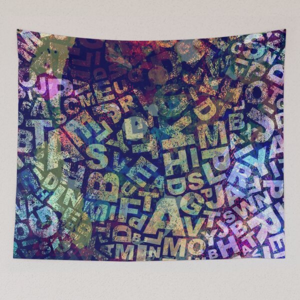 Item preview, Graffiti Writing Pattern designed and sold by TasAlex.