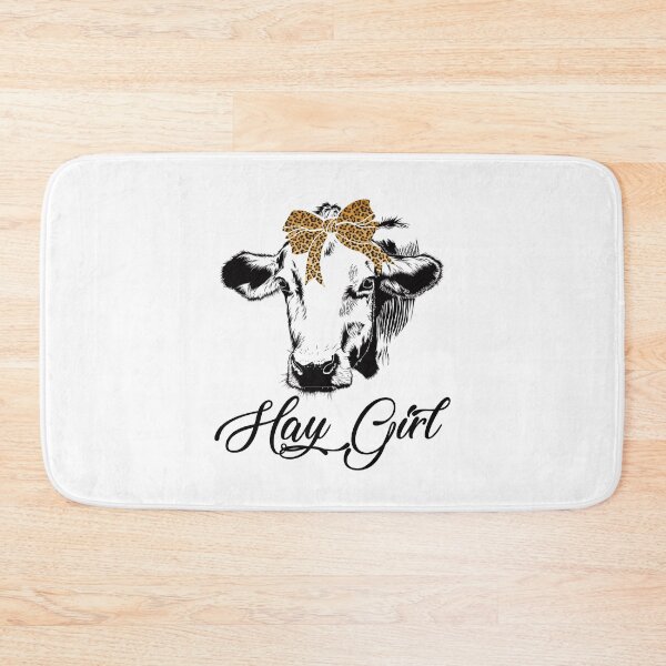 Item preview, Hay girl cattle - Cute cow with leopard bow best gift for cattle lovers designed and sold by Titmit.