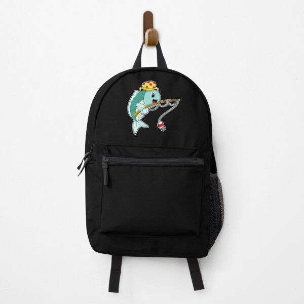 Item preview, Fish at Fishing with Fishing rod & Hat designed and sold by Snabdesign84.