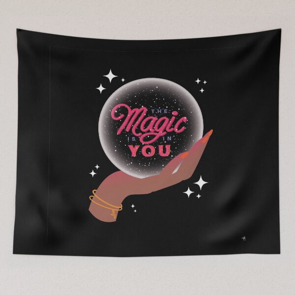 Item preview, Magic is in you- Black designed and sold by mehrrajput.