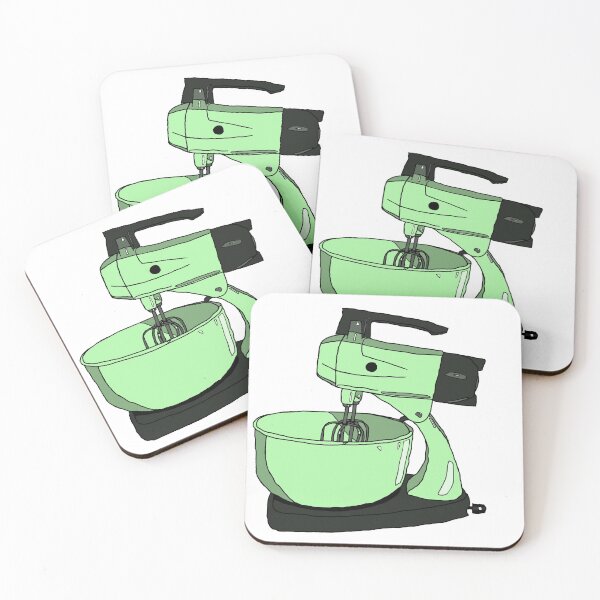Item preview, Retro cooking, green vintage mixer designed and sold by PBerry.