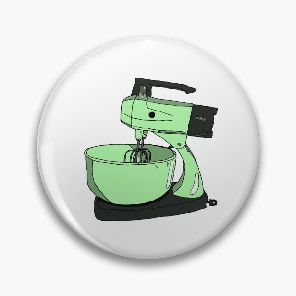 Item preview, Retro cooking, green vintage mixer designed and sold by PBerry.