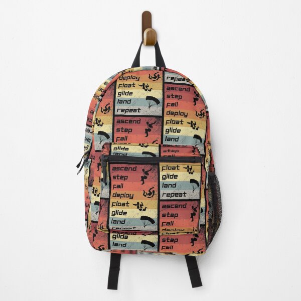 Item preview, skydiving, free fall, nothing compares, the sky is my playground, retro distressed sunset designed and sold by Orianah.