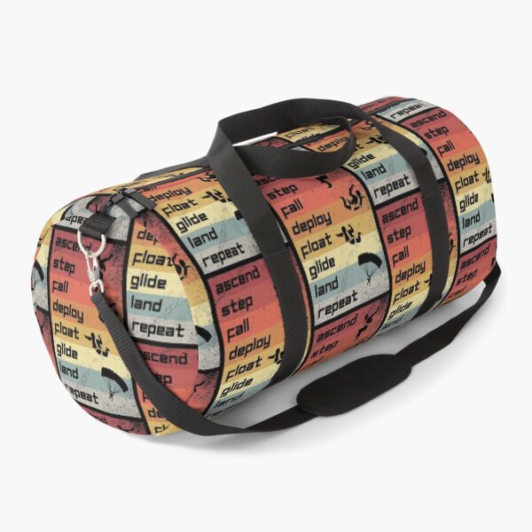 Item preview, skydiving, free fall, nothing compares, the sky is my playground, retro distressed sunset designed and sold by Orianah.