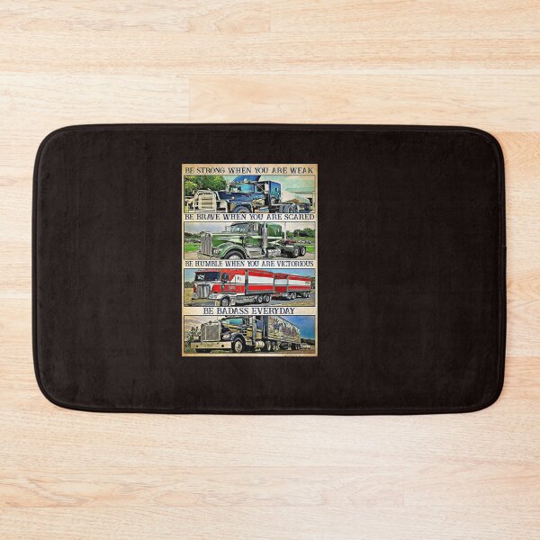 Item preview, Trucker Be Strong When You Are Weak Poster designed and sold by Kalinowska-0.
