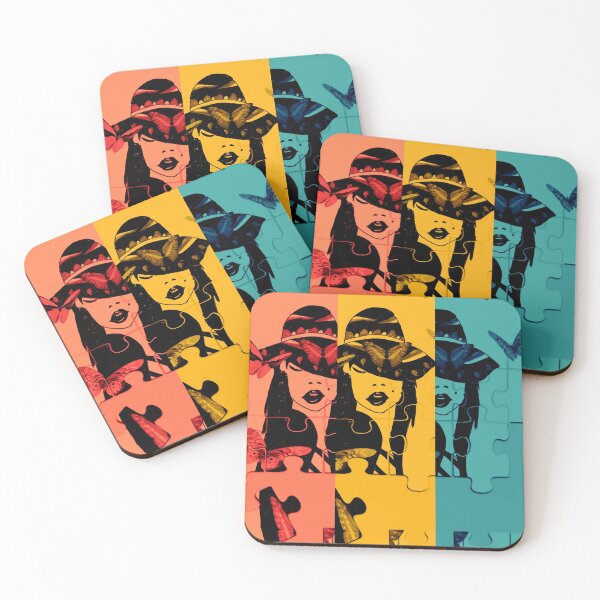 Item preview, Woman and butterflies 2 - color graphic designed and sold by VandArts.