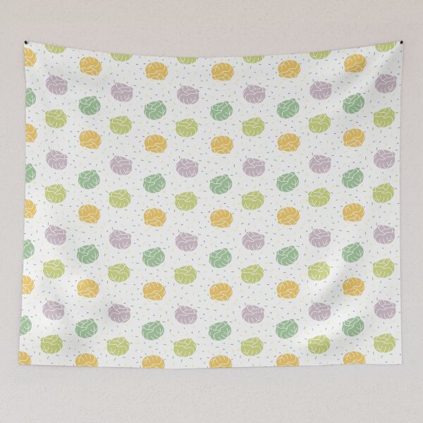 Item preview, Cabbage PATTERN simple vegetable,vegan,summer fruit designed and sold by challengecafe.