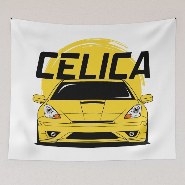 Item preview, Yellow Celica JDM designed and sold by goldentuners.