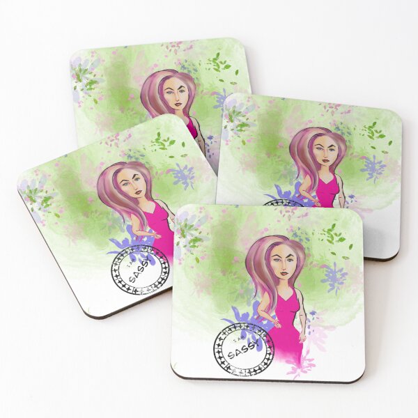 Item preview, Sassy woman in springtime designed and sold by Pachionart.