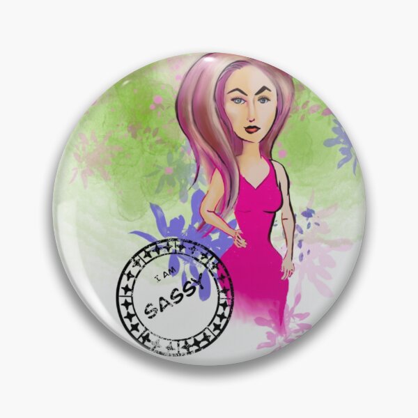 Item preview, Sassy woman in springtime designed and sold by Pachionart.