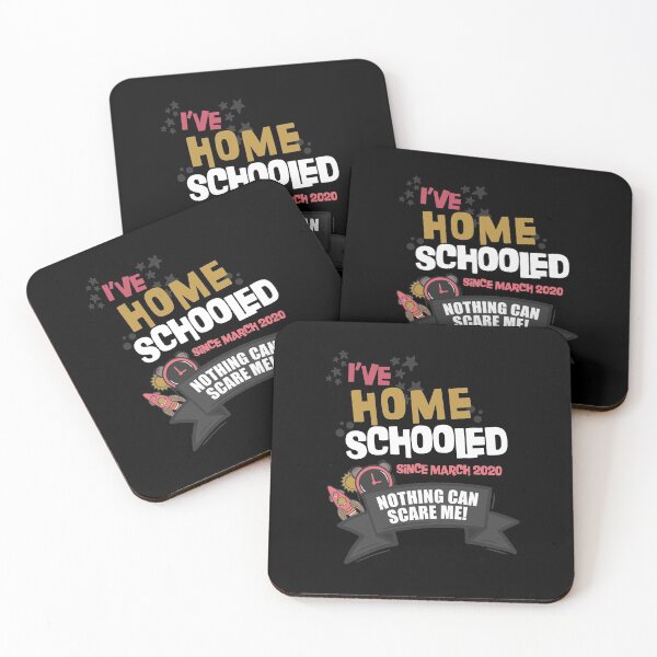 Item preview, Ive Home Schooled In Lockdown Nothing Can Scare Me Home Schooling mom  designed and sold by StaticTee.
