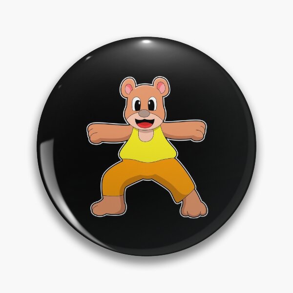 Item preview, Bear Yoga Fitness Gymnastics designed and sold by Snabdesign84.