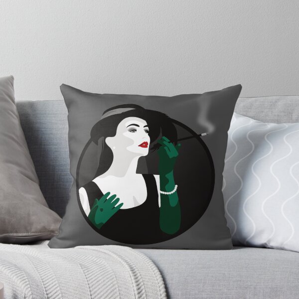 Item preview, Burlesque Girls | Rosalina - Green & Grey designed and sold by ladyfacecreates.
