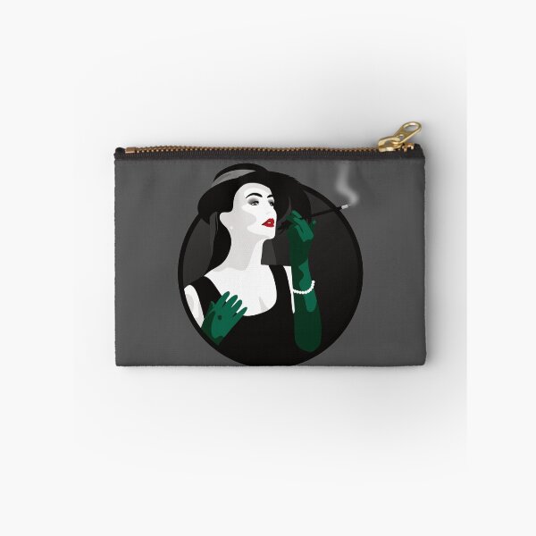 Item preview, Burlesque Girls | Rosalina - Green & Grey designed and sold by ladyfacecreates.
