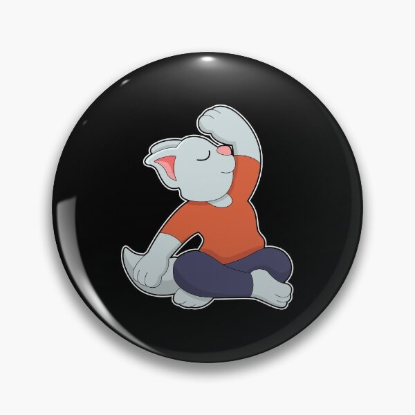Item preview, Cat Yoga Fitness Meditation designed and sold by Snabdesign84.