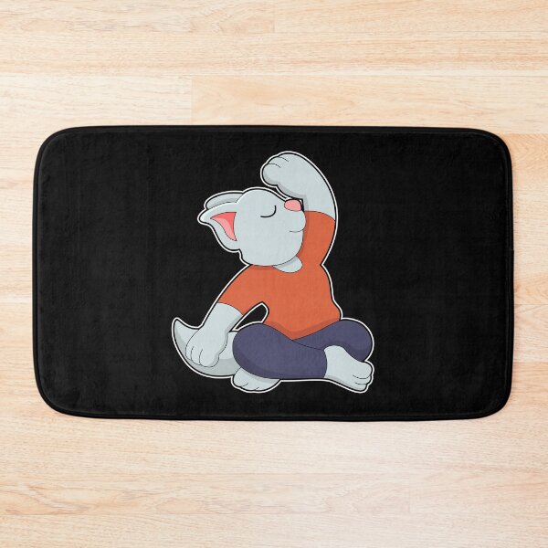 Item preview, Cat at Yoga in Cross legged designed and sold by Snabdesign84.