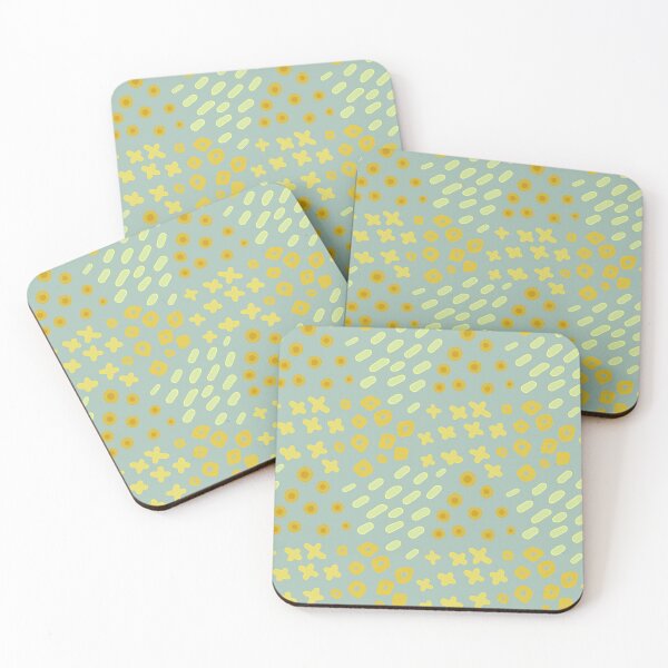 Item preview, Bright abstract yellow-green print. designed and sold by UVI-CA.