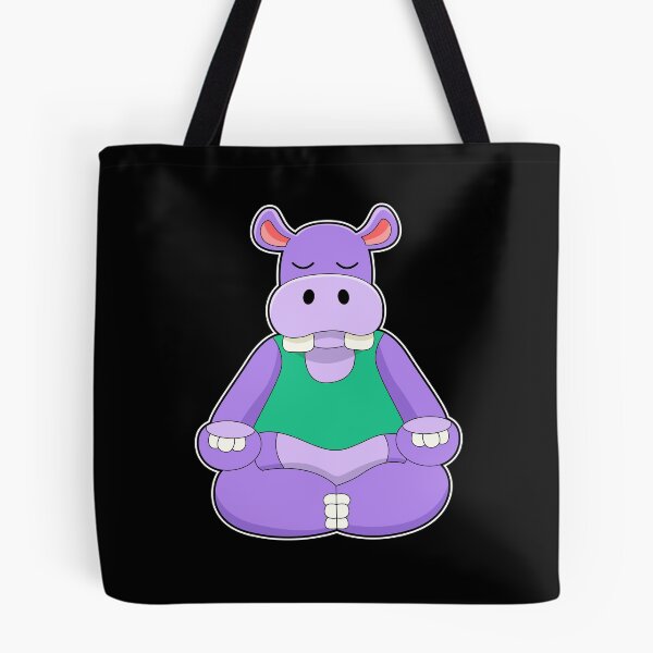 Item preview, Hippo Yoga Fitness Meditation designed and sold by Snabdesign84.