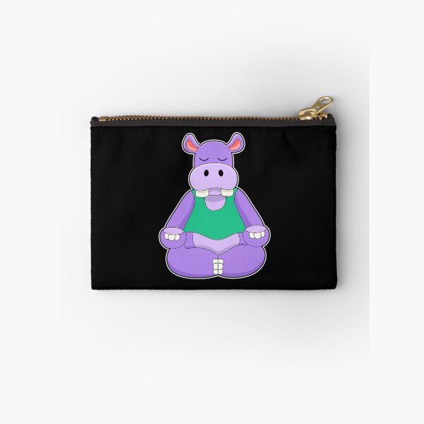 Item preview, Hippo Yoga Fitness Meditation designed and sold by Snabdesign84.
