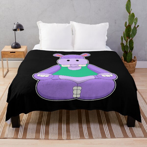 Item preview, Hippo at Yoga in Sitting designed and sold by Snabdesign84.