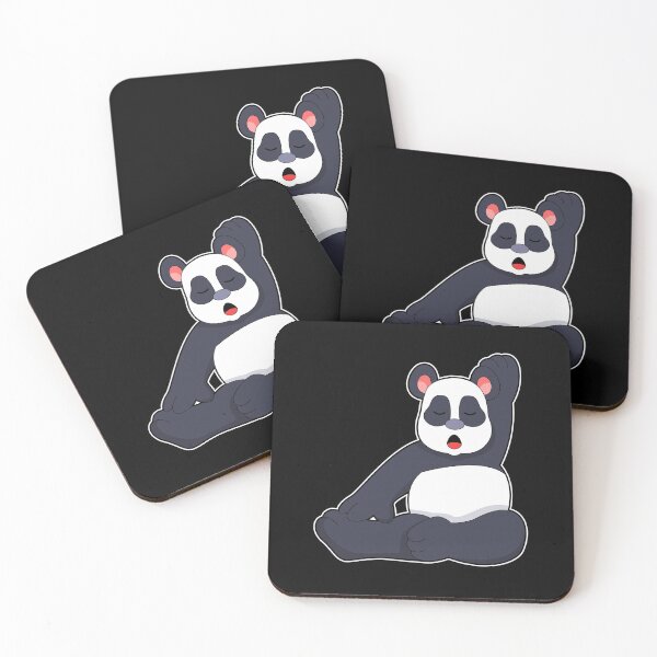 Item preview, Panda at Yoga Stretching exercises designed and sold by Snabdesign84.