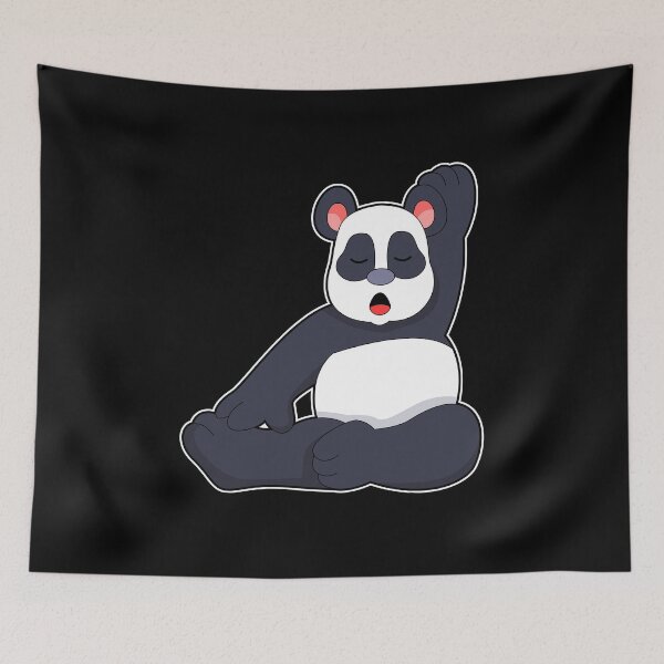 Item preview, Panda at Yoga Stretching exercises designed and sold by Snabdesign84.