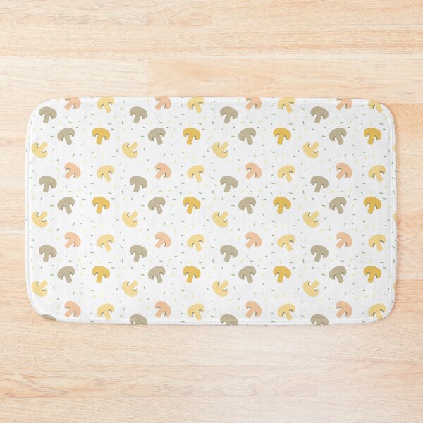 Item preview, Mushroom PATTERN simple vegetable,vegan,summer fruit designed and sold by challengecafe.