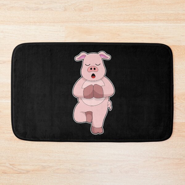 Item preview, Pig Yoga Fitness Meditation designed and sold by Snabdesign84.