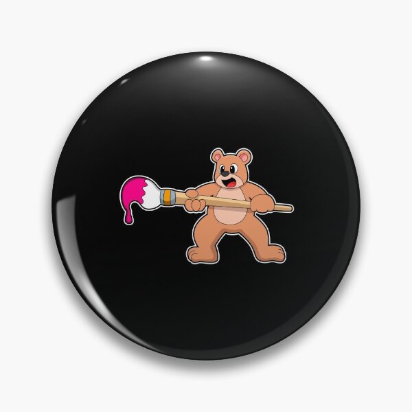 Item preview, Bear at Painting with Brush & Paint designed and sold by Snabdesign84.