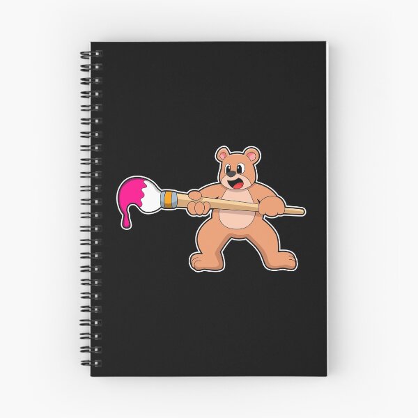 Item preview, Bear Painter Paintbrush Painting designed and sold by Snabdesign84.