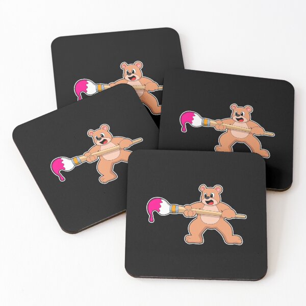 Item preview, Bear at Painting with Brush & Paint designed and sold by Snabdesign84.