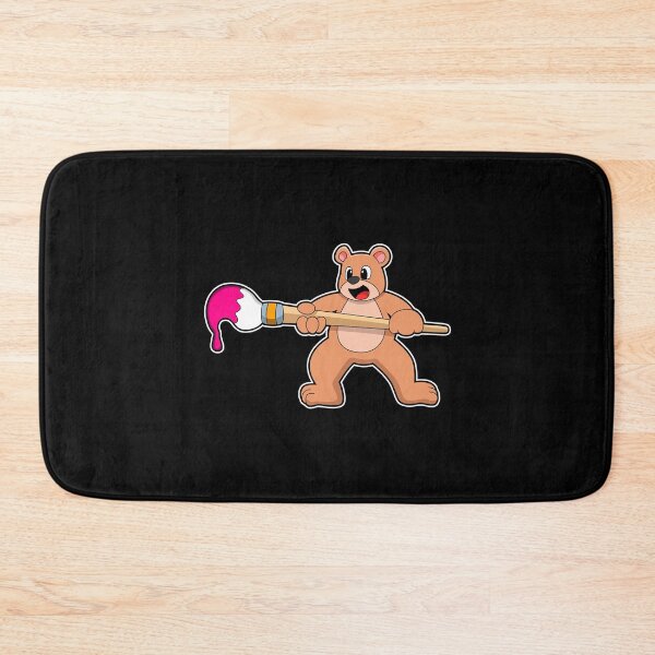 Item preview, Bear at Painting with Brush & Paint designed and sold by Snabdesign84.