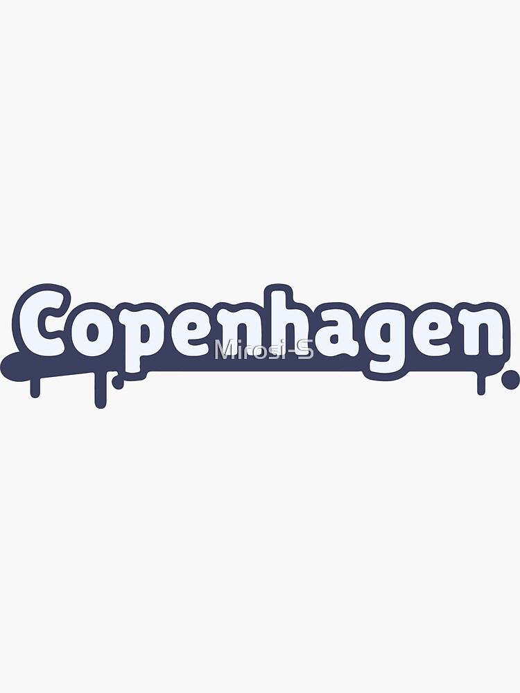 Copenhagen or Graffiti from the game Subway Surfers Sticker for Sale by  Mirosi-S