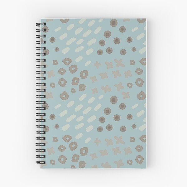 Item preview, Bright abstract brown and blue print. designed and sold by UVI-CA.